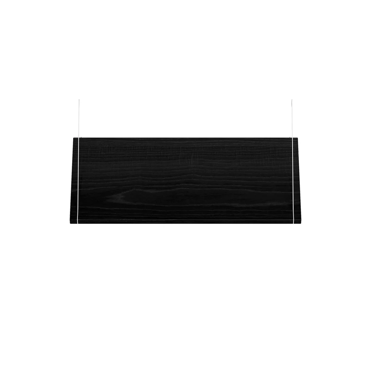 Wandplank in zwart gelakt essen 640x300mm - Afbeelding 8