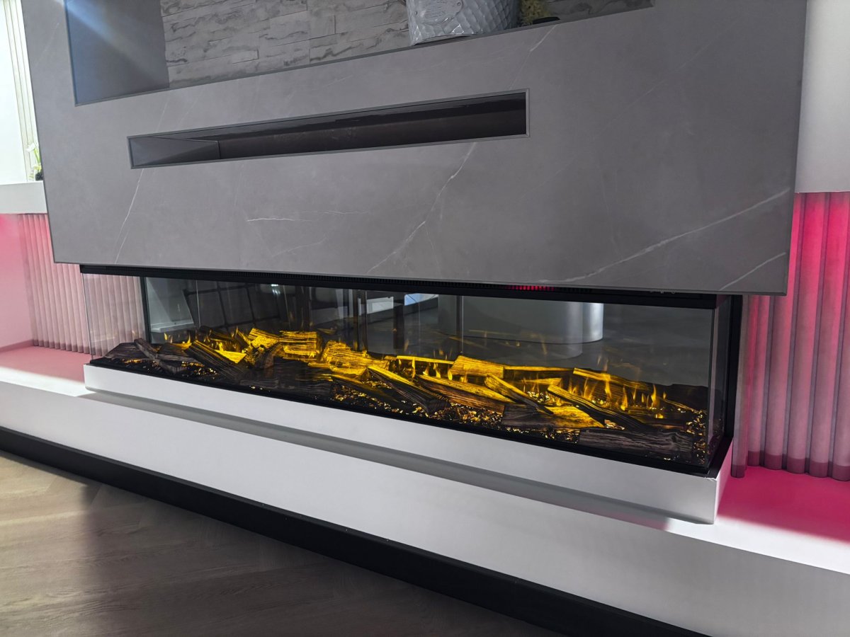 Elektrische Sfeerhaard Deep Crystal 84 cm - Afbeelding 5
