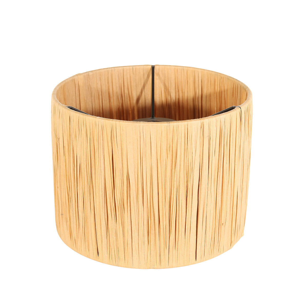 Lampenkap rond naturel | E27 | 15 cm | trendy stijl - Afbeelding 9